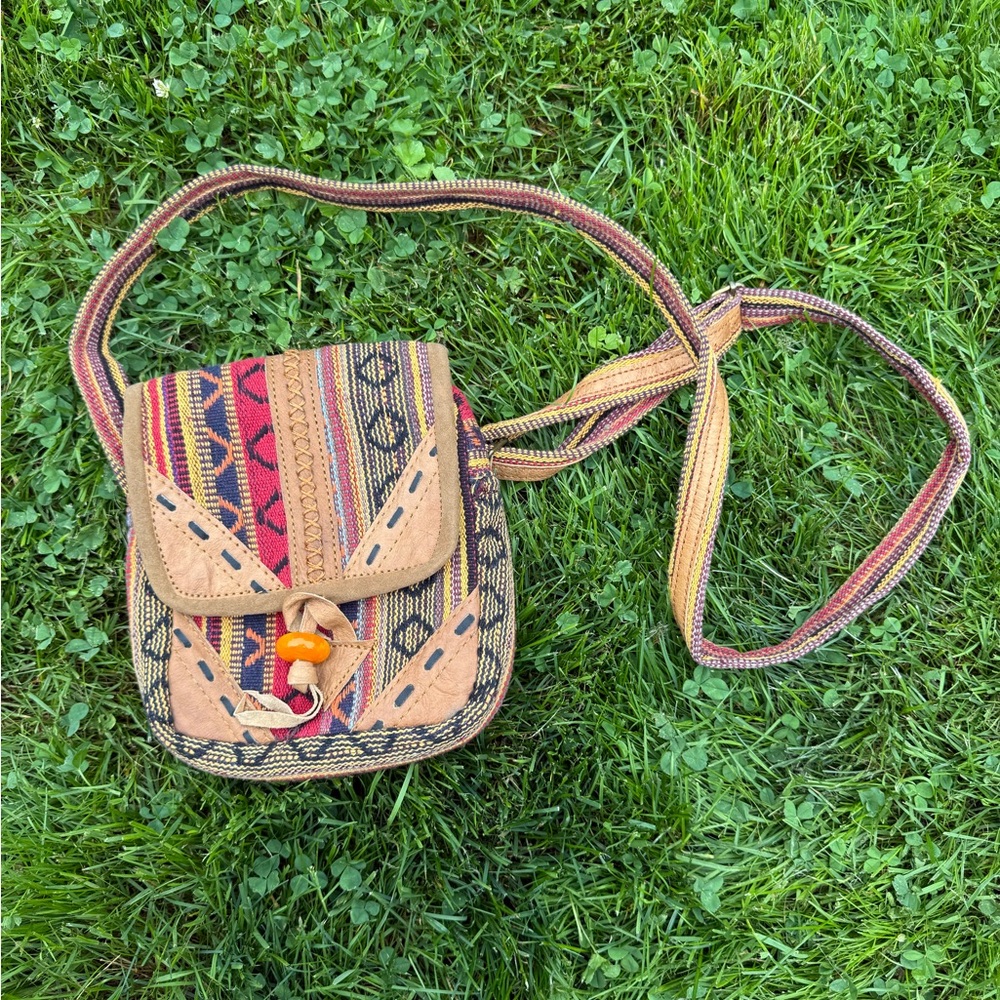 Bohemian Crossbody Saddle Bag